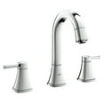 thumbnail image 1 of Grohe 2041900A 1.28 GPM Widespread Two-Handle Bathroom Faucet, Polished Chrome, 1 of 1