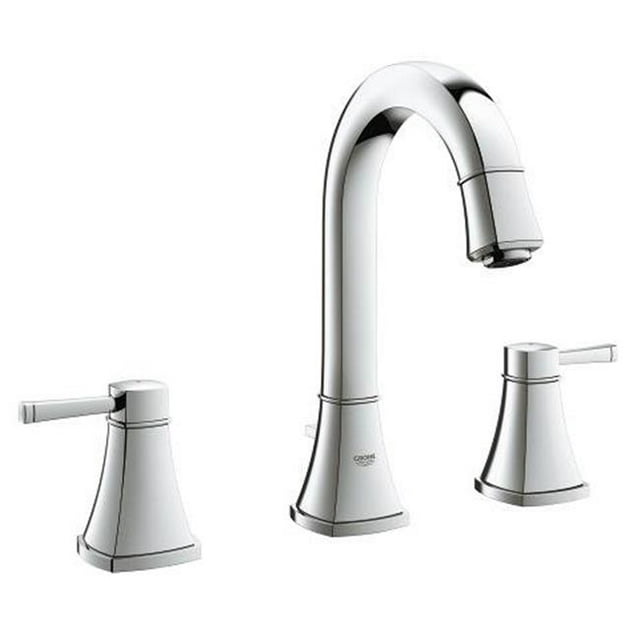 Grohe 2041900A 1,28 GPM Robinet de Salle de Bain à Deux Poignées Répandu & 44; Chrome Poli