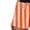 Orange, variant on Striped Shorts for Women 2026 Summer Casual Lightweight Relaxed Fit Elastic Waist Color Block Beach Shorts