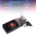 thumbnail image 1 of Tarjeta Gráfica De Computadora, Tarjeta Gráfica Para Juegos Plug And Play GDDR3 1 GB 64 Bits Silenciosa Y Eficiente Para El Hogar, 1 of 7