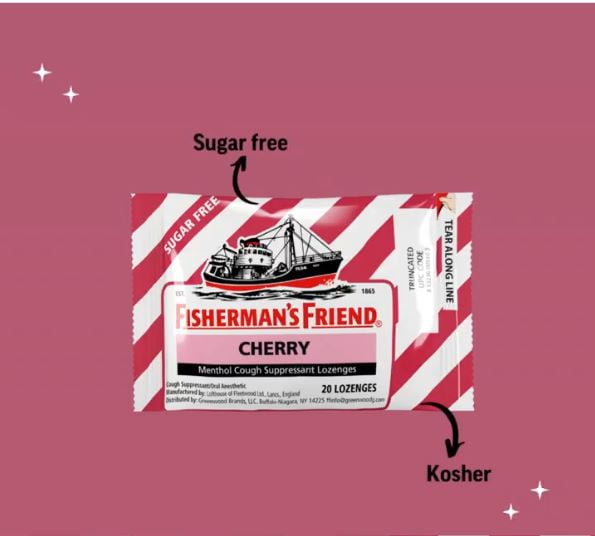 Fisherman's Friend Cherry Sugar Free Lozenges 25g (Pack of 6)