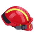 thumbnail image 1 of Sombro Duro de Seguridad, Bomberos de Trabajo Casco Trabajo Con Gafas, Faros Delanteros, Casco Rescate Emergencia para El Sitio Construcion Mineros, 1 of 7