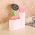 thumbnail image 4 of Coofit Soap Dispenser Creative 2 in 1 Soap Pump Dispenser Sponge Holder for Kitchen, 4 of 8