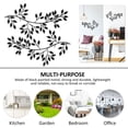 thumbnail image 3 of Hvxrjkn 2Pcs Metal Tree Leaf Wall Décor Vine Olive Branch Leaf Wall Art Artistic Wall Hanging Sign Decorative Wall Sculpture Sturdy Home Decoration for Living Room Bedroom Wall Decoration, 3 of 11