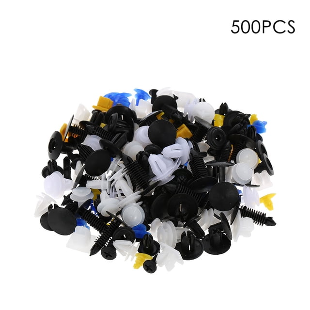 Labymos Car Body Plastic Push Pin Rivet Fasteners Trim Moulding Clip Assortments Kit