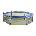 thumbnail image 2 of Machrus Upper Bounce Trampoline Spring Cover - Replacement Safety Pad for Trampolines Fits 55" Round Mini Rebounder Trampoline with 3" Skirt Padding all around Frame and Legs - Blue, 2 of 4