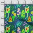 thumbnail image 2 of oneOone Cotton Cambric Teal Green Fabric Texture Fabric For Sewing Printed Craft Fabric By The Yard 42 Inch Wide-WS, 2 of 6