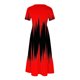 thumbnail image 5 of Vestido de Manga Corta para Mujeres Vestido de Verano de Cuello Redondo Impreso, Poliéster de Tamaño Verdadero Diario Y Vestido de Fiesta, 5 of 5