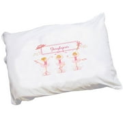 Personalized Blonde Ballerina Pillowcase