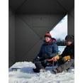 thumbnail image 5 of Ice Fishing Shelter,1-2 Person Pop-up Ice Fishing Tent 210D Ice Fishing Tent,Portable Hub-Style Shanty with Carrying Bag,Zippered Door,Wind Rope & Anchors, 5 of 8