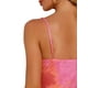 thumbnail image 5 of INSPIRE CHIC Vestido de playa sin mangas de verano con tirantes de espagueti y cuello cuadrado para mujeres, L Rosa, 5 of 6