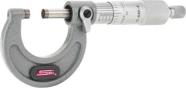 Professional Precision Blade Micrometer Outside Micrometer 0.0001 Graduation 0-1 Measuring Range Ratchet Stop Measuring Tools Measurements 