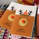 thumbnail image 5 of Xihbxyly Ofertas de Outlet Liquidación de Exceso de Existencias Muñeco de Nieve con Nariz de Bola de Pelo Tarjeta de Felicitación Navideña Tarjetas Navideñas Tarjeta de Felicitación Navideña, 5 of 6