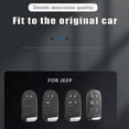 thumbnail image 3 of Funda protectora para llave de coche para Jeep Renegade Wrangler Patriot Grand Cherokee Compass Liberty WK2 KL Accessories, 3 of 4