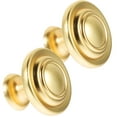 thumbnail image 3 of 2 Pcs Boutons de Commode Poignées de Tiroir de Meuble Poignées en Métal Poignées de Porte Modernes, 3 of 9