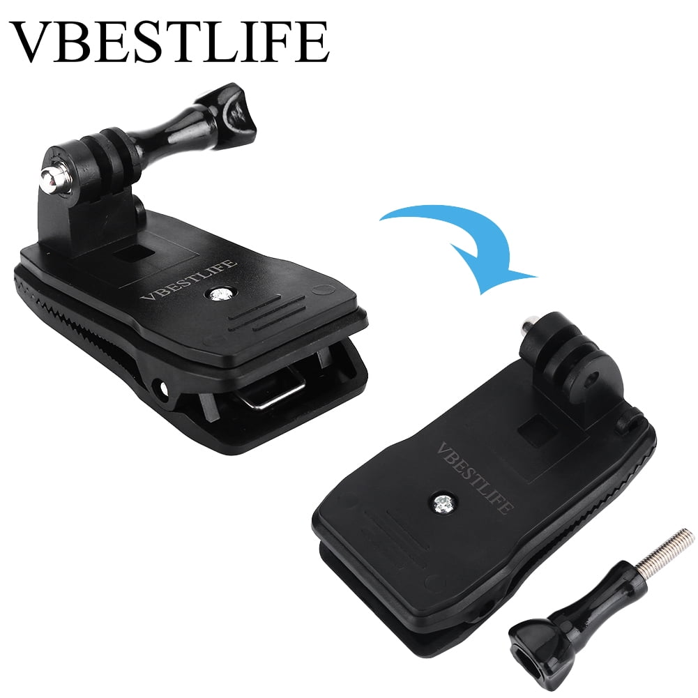 Kritne Backpack Clip, Gopro Hero Backpack Clip, VBESTLIFE 360° Swivel