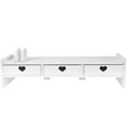 thumbnail image 1 of KAKOWELY monitor stand riser Computer Monitor Riser Office Desk Organization and Keyboard Storage Drawer Type Rack Monitor Laptop Heightening Base Bracket, 1 of 5
