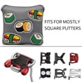 thumbnail image 4 of koolsoo Housse de Tête de Putter de Golf Imperméable pour Hommes Femmes Gris, 4 of 9
