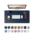 thumbnail image 1 of Protector de escritorio Ysagi Leather azul oscuro 80x40 cm, 1 of 9