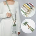 thumbnail image 2 of Universal Adjustable Mobile Phone Lanyard for Women Crossbody Single Shoulder Neck Strap Pearl Pendant Hanging Anti Loss Rope, 2 of 10
