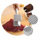 thumbnail image 4 of Aluminum alloy meat hammer solid steak rib cutter kitchen household double-sided meat hammer steak tool, 4 of 5