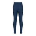 thumbnail image 2 of Fldy Youth Girls' Athletic Dance Leggings Kids Solid Compression Pants Running Active Yoga Tights Navy Blue 14, 2 of 7
