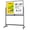 Black, variant on Tacwily 48x36 inch Rolling Whiteboard on Wheels, Magnetic Dry Erase Board with Stand, 4' x 3' Easel