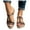C, variant on Womens Boho Beach Slides Sandals Summer Bohemian Braided Platform Wedge Slingback Dress Sandals