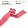 thumbnail image 4 of Uxcell 43.3" Cinta de Agarre para Raqueta de Tenis Antideslizante de PU Rojo 6 Paquete, 4 of 6