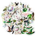 thumbnail image 1 of YEZDIX 35pcs Multicolor Witchcraft Nature Floral Animal Stickers for Laptops, 1 of 5