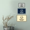 thumbnail image 4 of Signs ByLITA Classic Framed Jefe de la Cocina Door or Wall Sign (Brushed Gold) - Small, 4 of 7