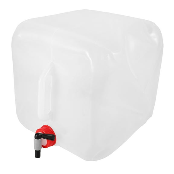 OUNONA Hemoton Portable 10L Water Jug Transparent Storage Container for Camping Vehicle Mounted Tank Outdoor Bucket