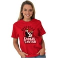 thumbnail image 4 of Funny Cartoon Official Cookie Taster Men's Graphic T Shirt Tees Brisco Brands M, 4 of 6
