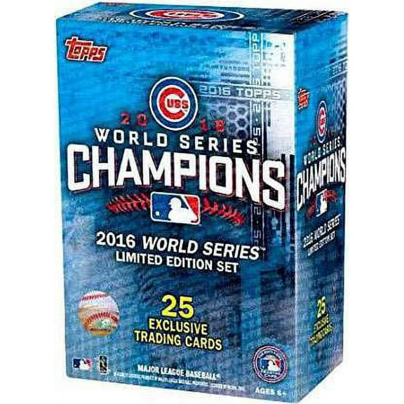 Chicago Cubs 2016 Topps World Series Champions Box Set