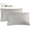 Light Grey, variant on Supima  600 Thread Count  Pillowcase Set of 2, Luxury Hotel Pillow Cases,Soft & Silky Sateen Weave,   Pillowcase 2 count (Grey, STD)