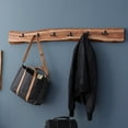 thumbnail image 4 of Alaterre Furniture Alpine Natural Live Edge Wood 48" Coat Hooks, 4 of 7