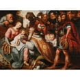 thumbnail image 3 of Workshop of Artus Wolffort 14x11 Black Modern Framed Museum Art Print Titled - The Adoration of the Magi, 3 of 5