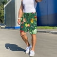 thumbnail image 7 of Bixox Men's Vegan printed lightweight casual shorts, soft sleep shorts with pockets., 7 of 7