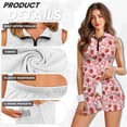thumbnail image 5 of Yuyamidu Daisy Strawberry Womens Workout Golf Dress A Line Sleeveless Sports Activewear Dresses with Pockets Shorts Womens Athletic Clothing Sets Workout Dress Size L, 5 of 7