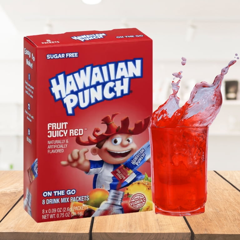 Hawaiian Punch Fruit Juicy Red and Wild Purple Smash On The Go