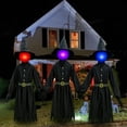 thumbnail image 1 of Set de decoración de Halloween con 3 brujas iluminadas, 1,5 m, para exteriores, 1 of 8