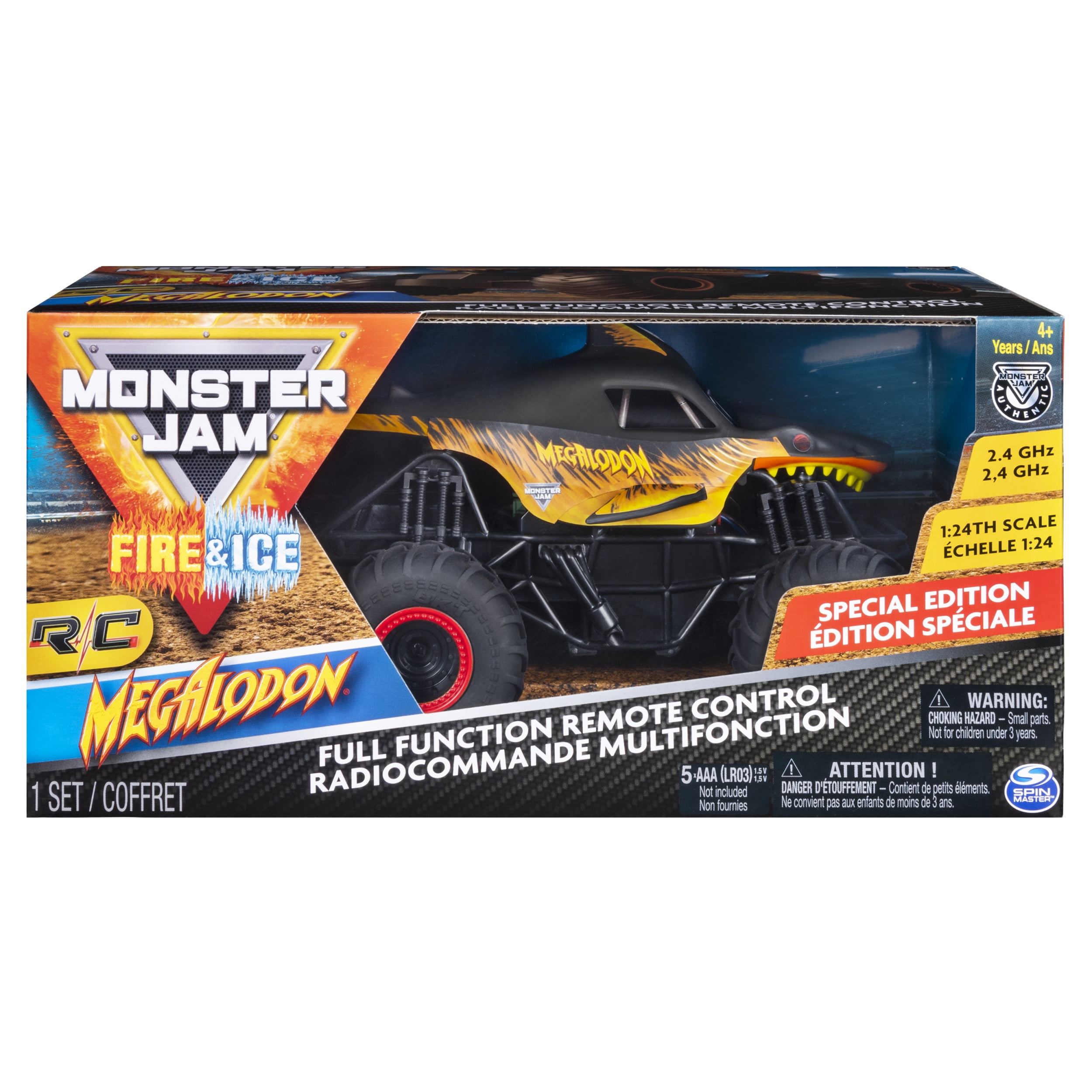 megalodon monster truck plush