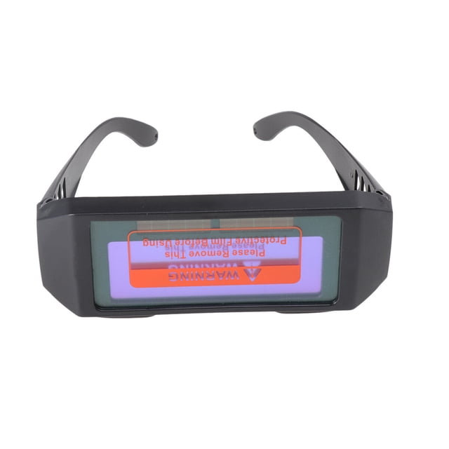 MasteelfCA Lunettes de Soudage Solaires Auto-Occultantes Filtre de Sécurité Protection Lunettes de Soudage Masque Lunettes Anti-Reflets Anti-Reflets (Noir)
