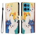thumbnail image 1 of FOXDOCK Funda Tipo Cartera para Motorola Moto G75 con Soporte y Correa – Diseño de Patrones Lindos, 1 of 6