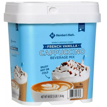Member S Mark French Vanilla Cappuccino Beverage Mix (48 oz.)