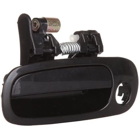 CCIYU Door Handle Exterior Front Rear Driver Side Replacement fit for 1998-2002 for Toyota Corolla 69220-02040 69220-02030 Black