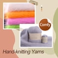 thumbnail image 4 of Toystoory Bufandas de 50g y 20g, juego de bolas de hilo para tejer a mano suave, suéteres para bebés, gorros, alfombras, Kit de hilo de Artesanía Gris plateado, 4 of 6