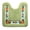 Green, variant on Virelaxpo U-Shaped Toilet Mat Tufted Fabric Contoured Base Rug for Bathroom Floor Toilet Area Splash Catch