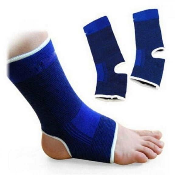 Promotion 2 PCS/SET Ankle Foot Elastic Compression Wrap Sleeve Bandage Brace Support Protection Sports Relief Pain Foot Outdoor