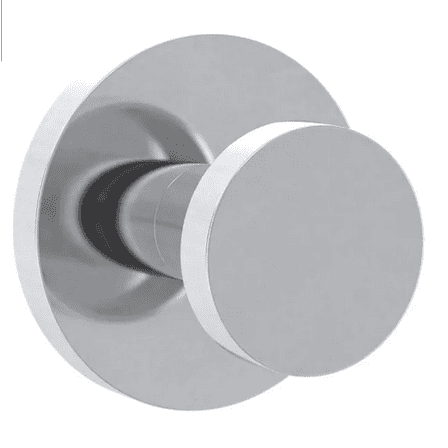 Liberty B431153-PC 2 3/4" Chrome Modern Round Post Hook Coat, Hat, Robe Hook
